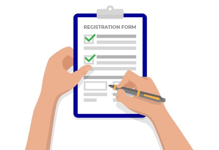 Registration form at eiiet