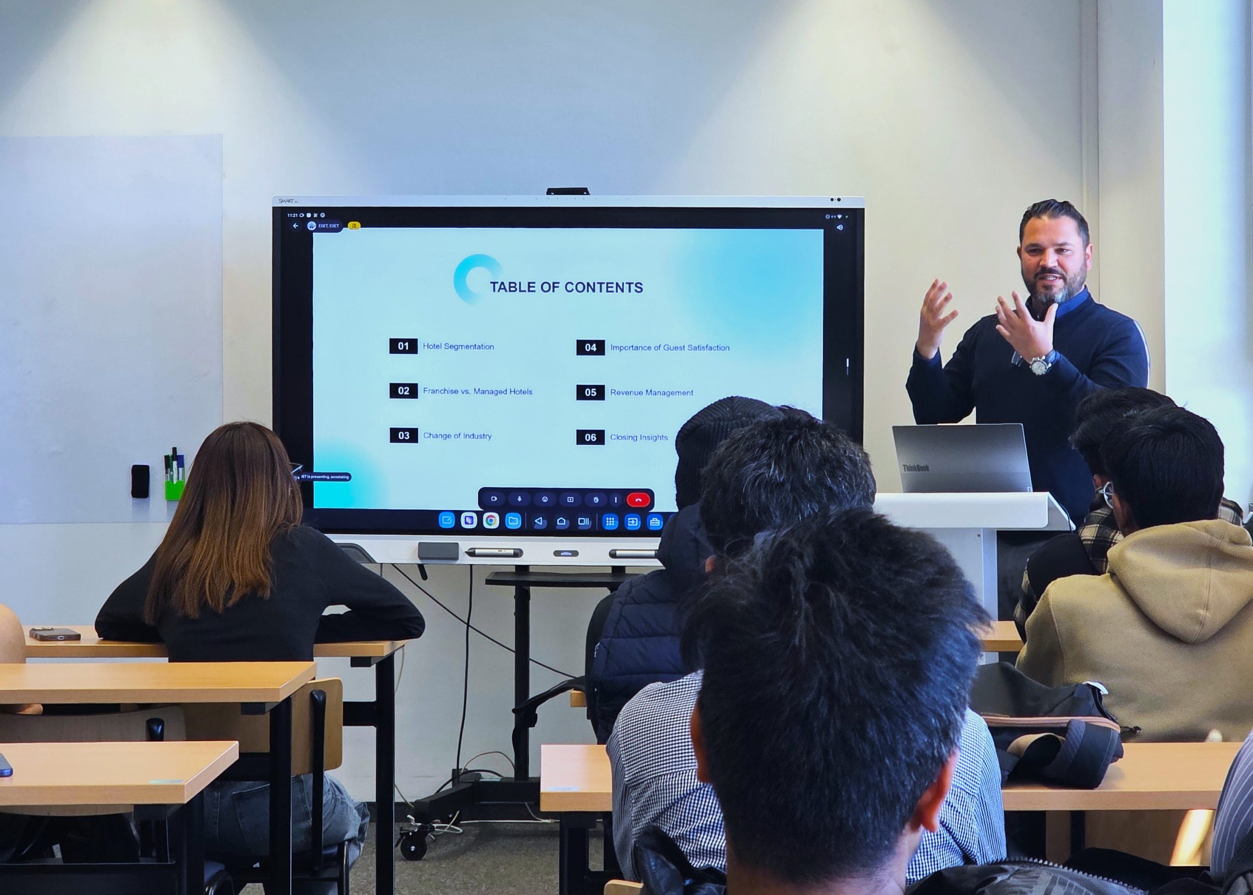 Guest lecture session at EIIET
