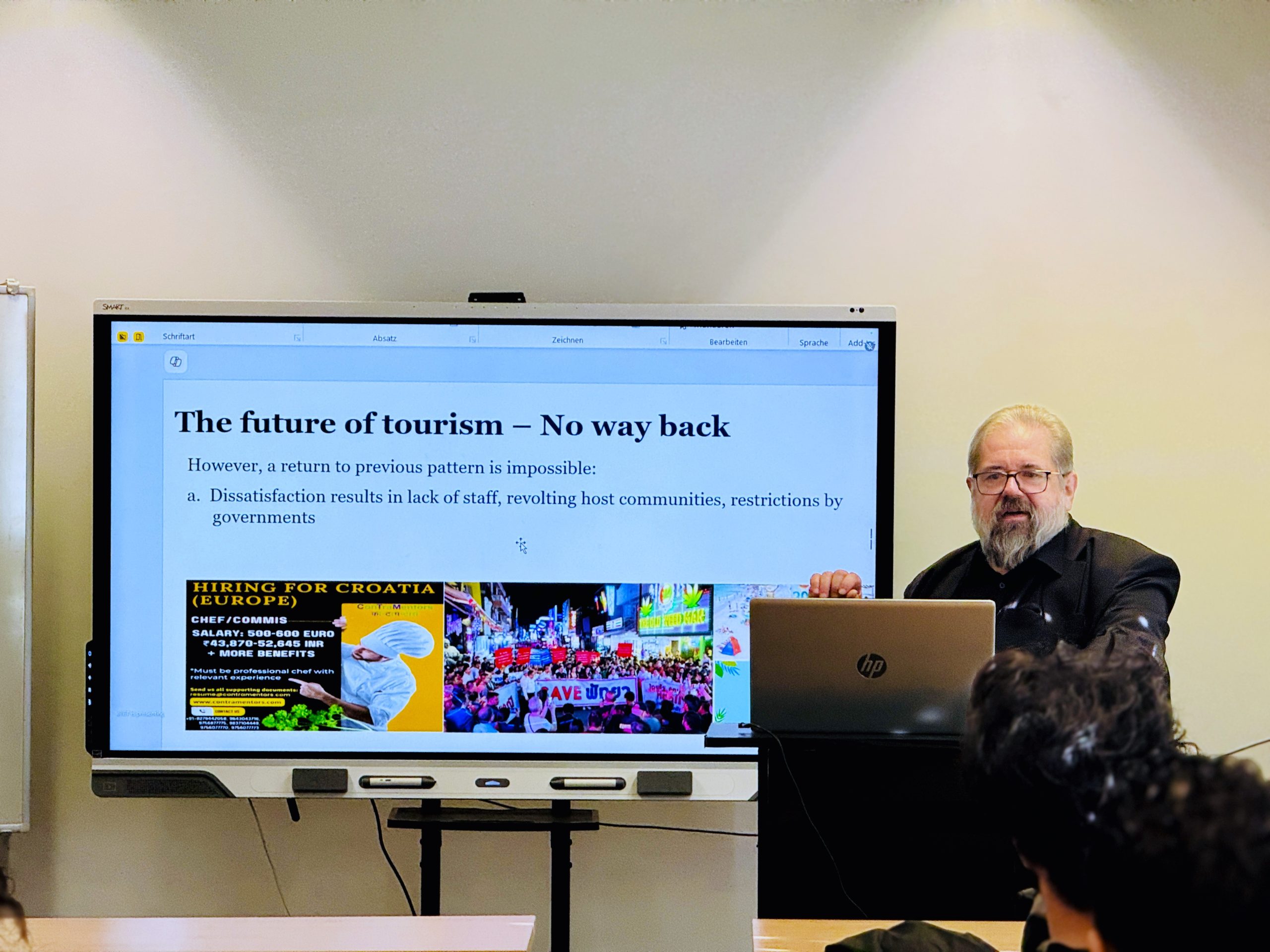 Lecture by Prof. Dr. Wolfgang Georg Arlt at EIIET